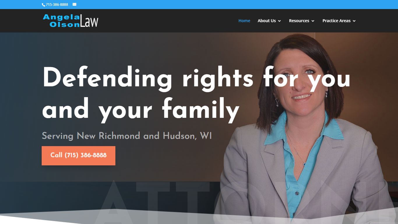 Hudson, WI Attorney - Angela Olson Law